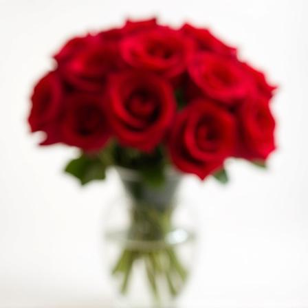 Classic Red Roses Arrangement